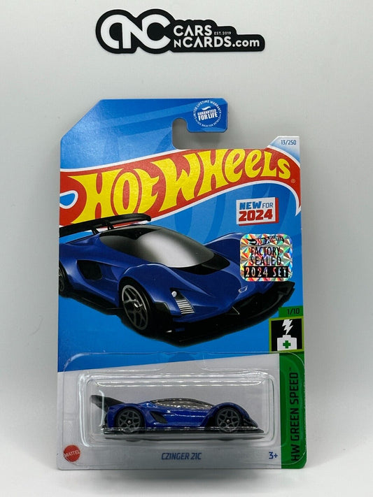 2024 Hot Wheels RLC Factory Sealed HW Green Speed 1/10 Czinger 21C Blue 13/250