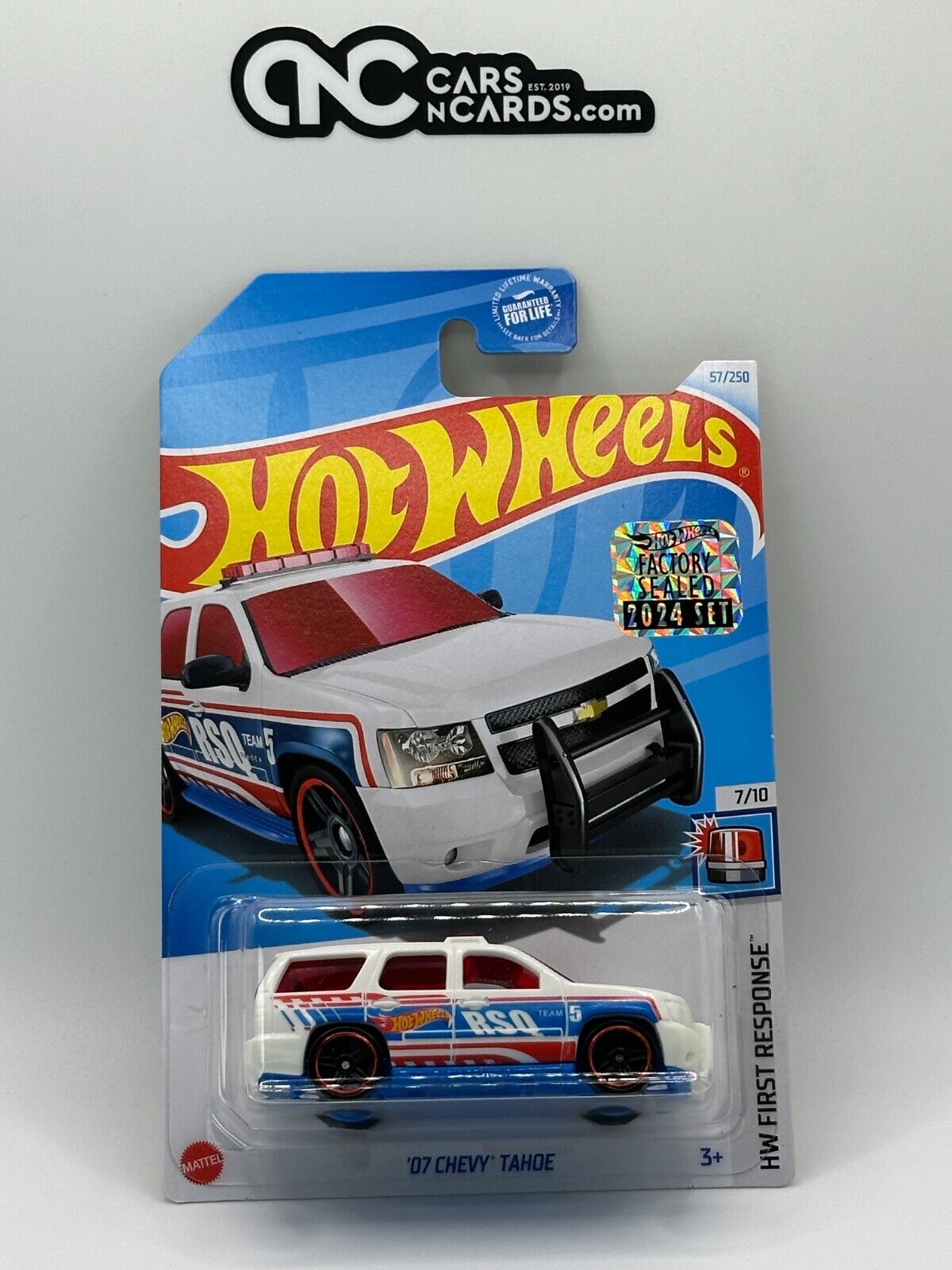 2024 Hot Wheels RLC Factory Sealed First Response 7/10 '07 Chevy Tahoe 57/250