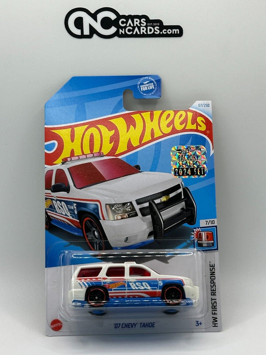 2024 Hot Wheels RLC Factory Sealed First Response 7/10 '07 Chevy Tahoe 57/250