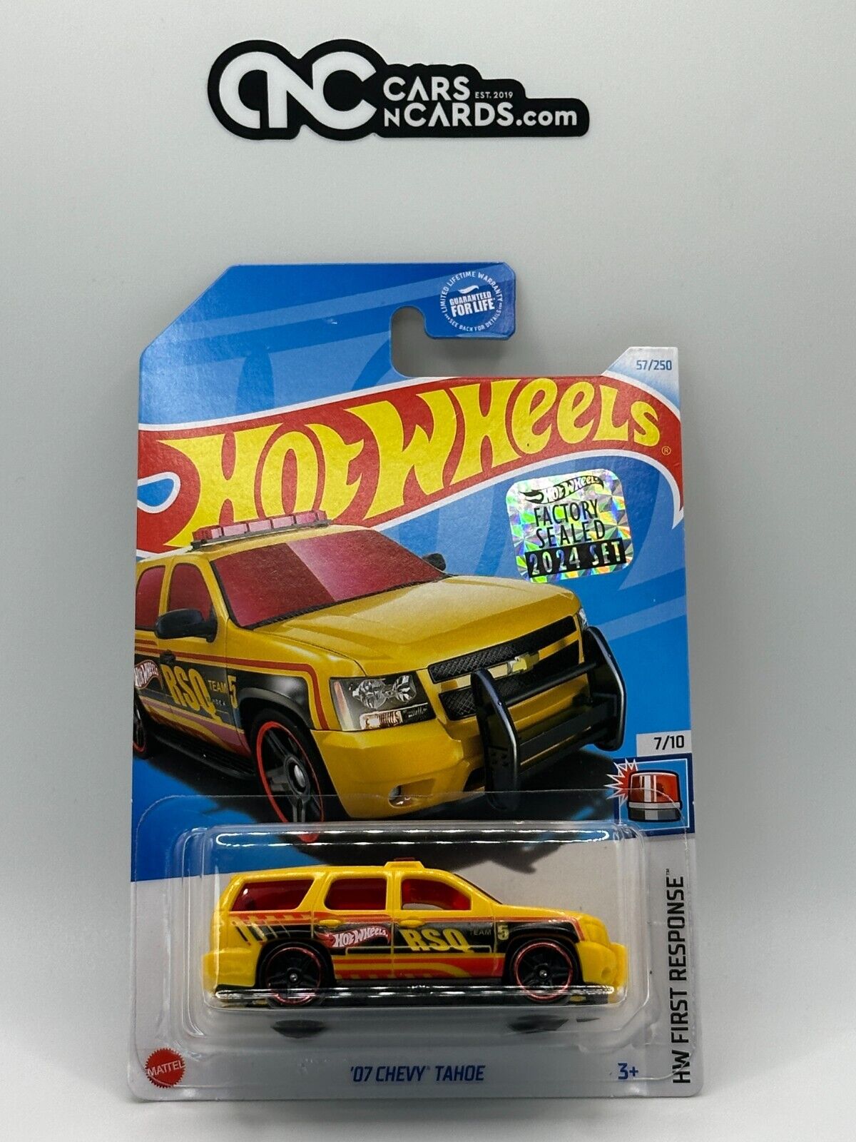 2024 Hot Wheels RLC Factory Sealed First Response 7/10 '07 Chevy Tahoe 57/250