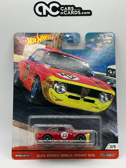 2019 Hot Wheels Premium Car Culture Door Slammers Alfa Romeo Giulia Sprint GTA