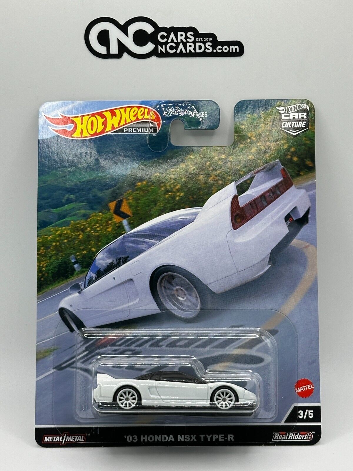 2022 Hot Wheels Premium Car Culture Mountain Drifters 3/5 '03 Honda NSX Type-R