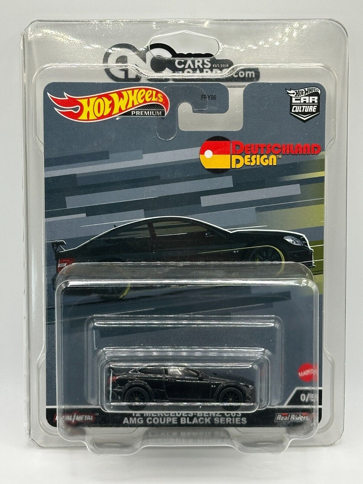 2022 Hot Wheels Premium Car Culture Deutschland Design Mercedes C63 0/5 Chase