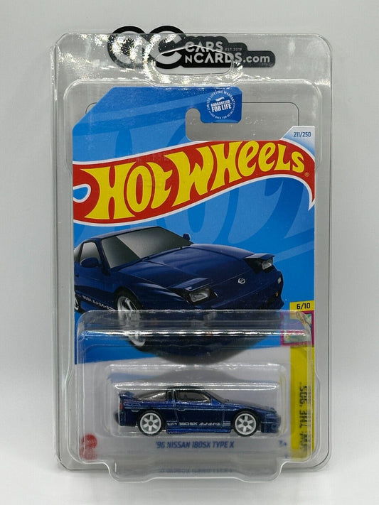 2024 Hot Wheels Super Treasure Hunt '96 Nissan 180SX Type X With Protector
