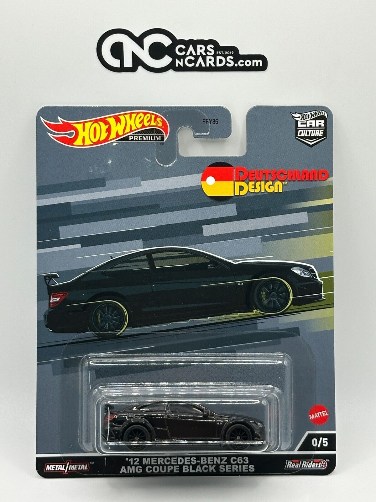 2022 Hot Wheels Premium Car Culture Deutschland Design Mercedes C63 0/5 Chase