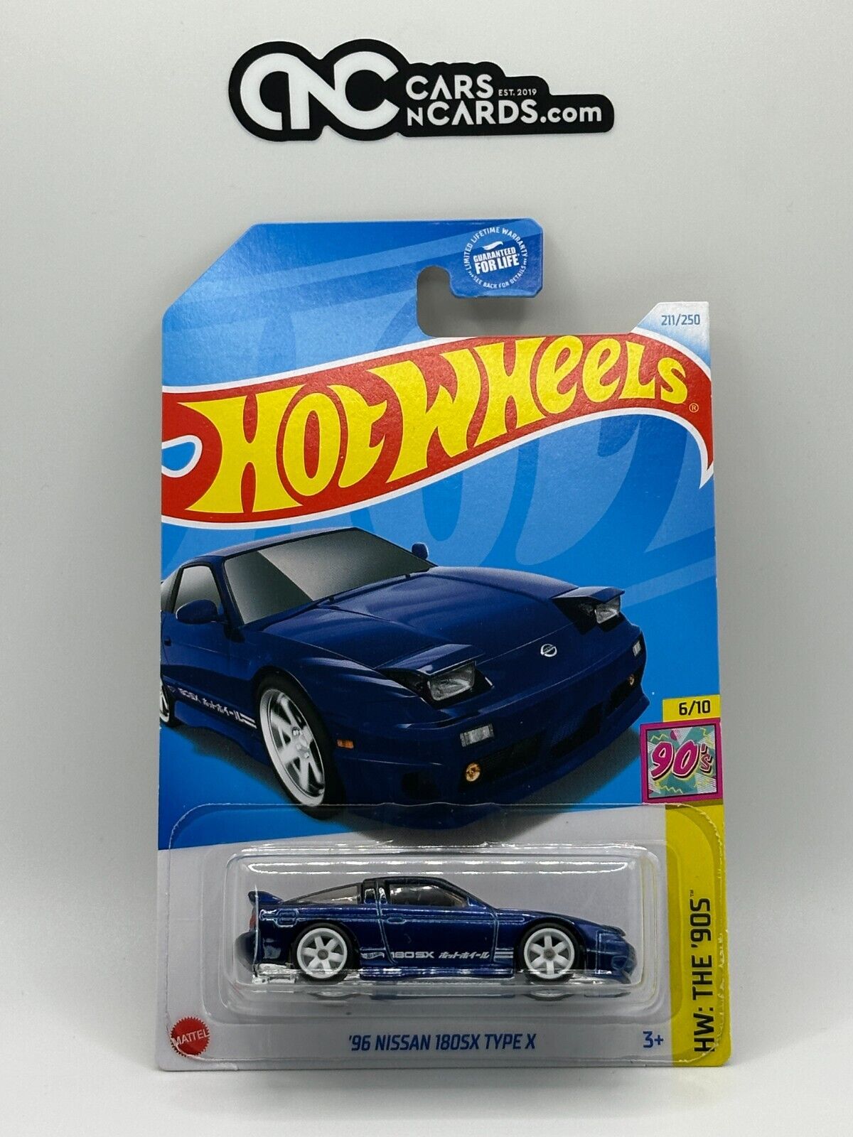2024 Hot Wheels Super Treasure Hunt '96 Nissan 180SX Type X With Protector