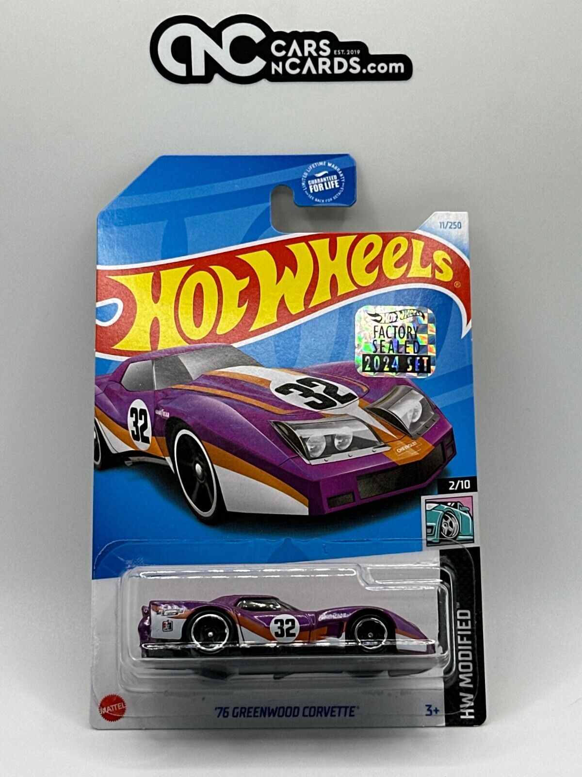 2024 Hot Wheels RLC Factory Sealed HW Modified 2/10 '76 Greenwood Corvette