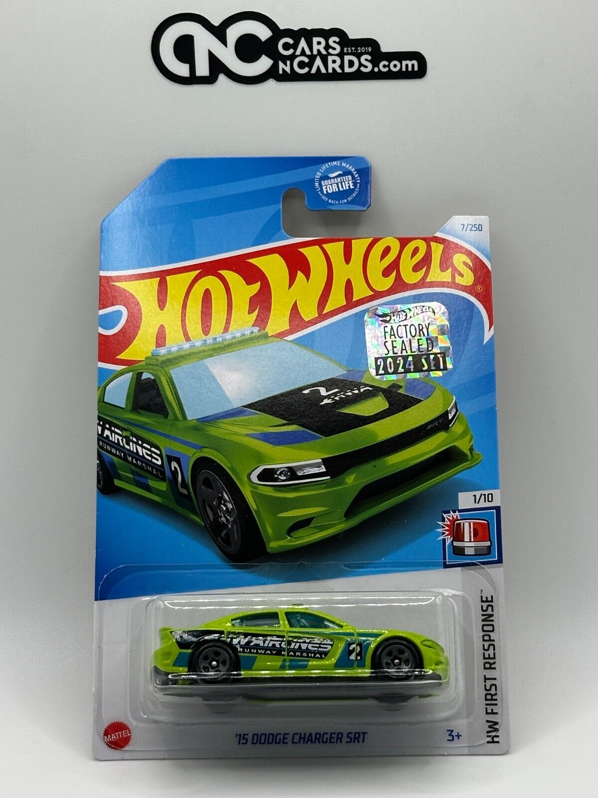 2024 Hot Wheels RLC Factory Sealed HW First Response 1/10 '15 Dodge Charger SRT