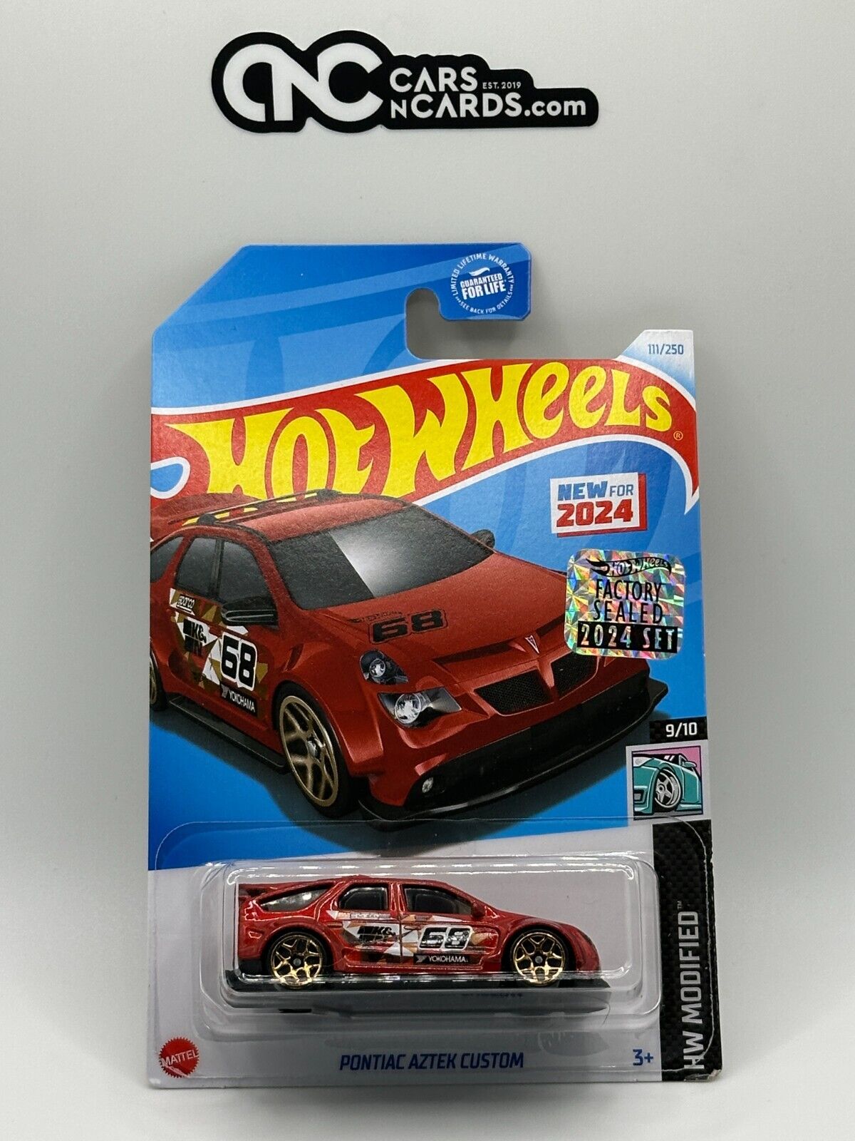 2024 Hot Wheels RLC Factory Sealed HW Modified 9/10 Pontiac Aztek Custom Red