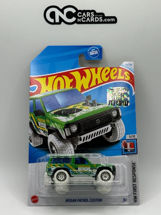 2024 Hot Wheels RLC Factory Sealed First Response 5/10 Nissan Patrol Custom