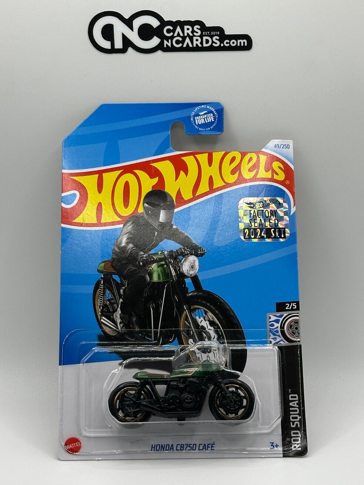 2024 Hot Wheels RLC Factory Sealed Rod Squad 2/5 Honda CB750 Cafe 49/250