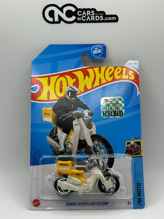 2024 Hot Wheels RLC Factory Sealed HW Moto Honda Super Cub Custom (Soft Corner)