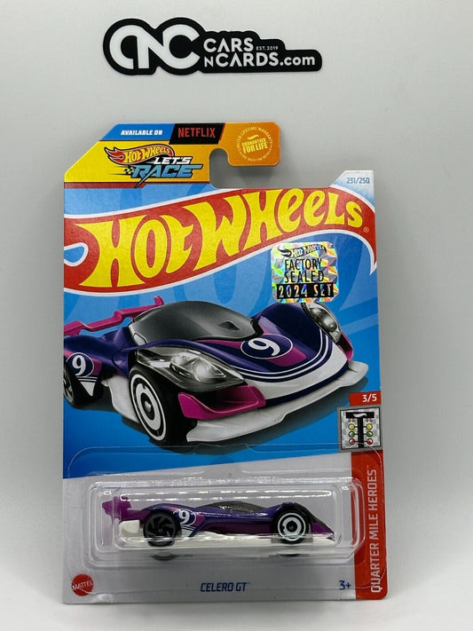2024 Hot Wheels RLC Factory Sealed Quarter Mile Heroes 3/5 Celero GT 231/250