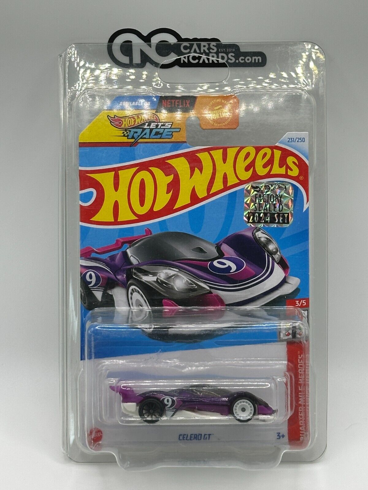 2024 Hot Wheels RLC Factory Sealed Super Treasure Hunt Celero GT With Protector