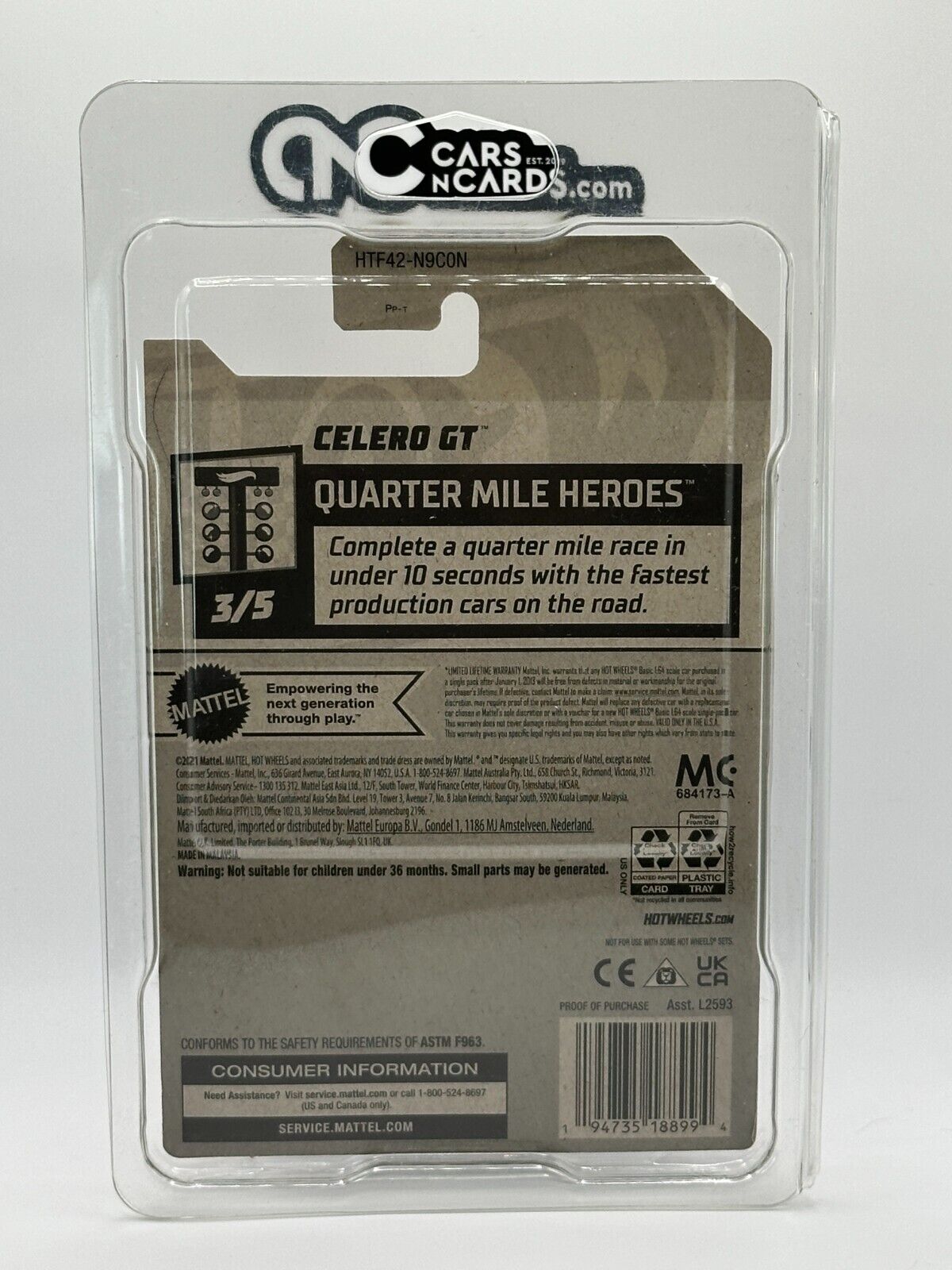 2024 Hot Wheels RLC Factory Sealed Super Treasure Hunt Celero GT With Protector