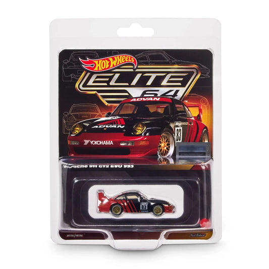2025 Hot Wheels Elite 64 Porsche 911 GT2 EVO 993 Advan Sealed in Box