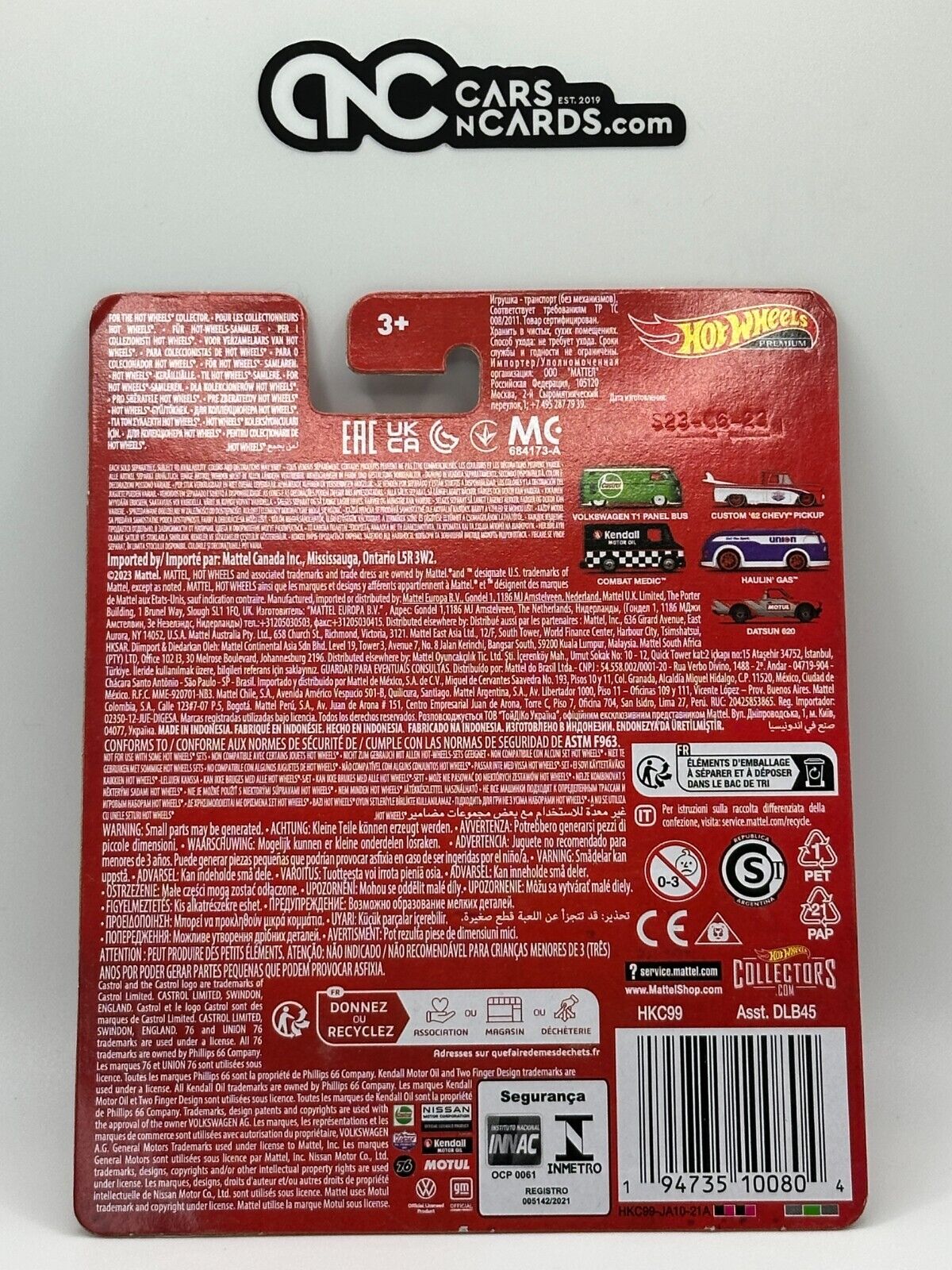 2023 Hot Wheels Premium Pop Culture Motul 5/5 Datsun 620