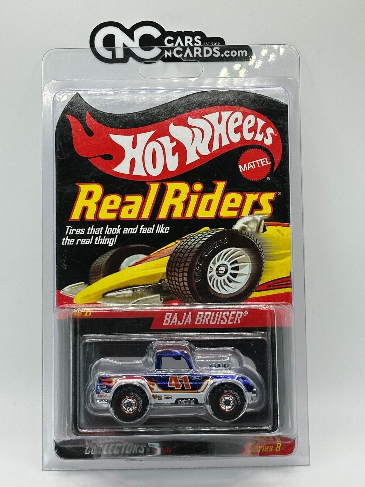 2007 Hot Wheels RLC Real Riders Series 8 Baja Bruiser 8608/10000 With Protector