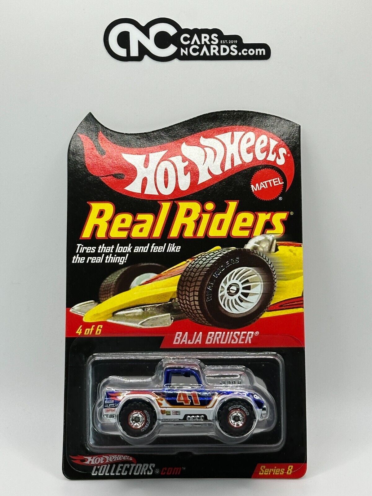 2007 Hot Wheels RLC Real Riders Series 8 Baja Bruiser 8608/10000 With Protector