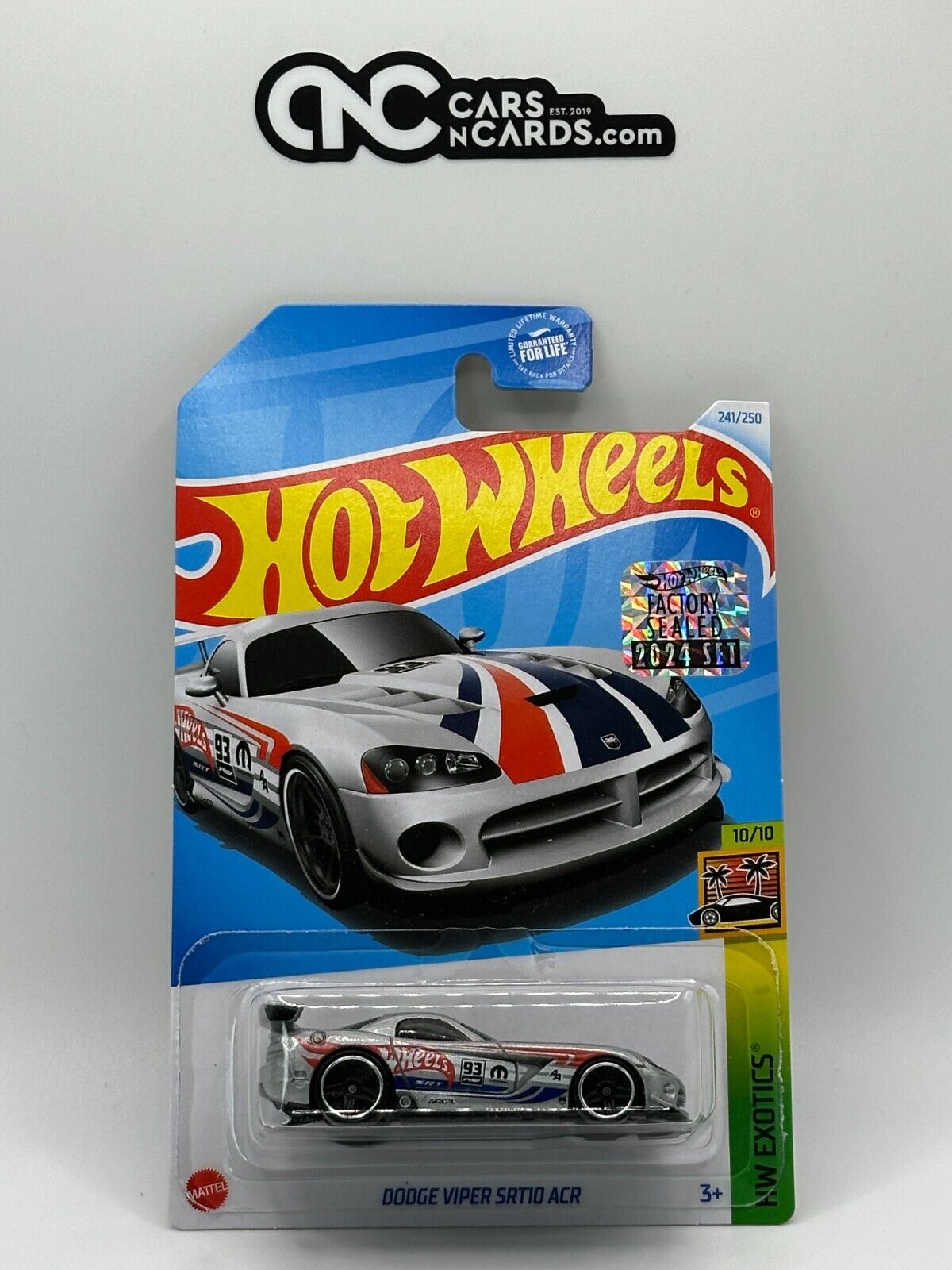 2024 Hot Wheels RLC Factory Sealed HW Exotics 10/10 Dodge Viper SRT10 ACR