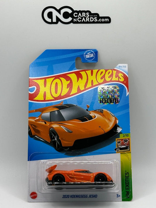2024 Hot Wheels RLC Factory Sealed HW Exotics 2/10 2020 Koenigsegg Jesko 184/250