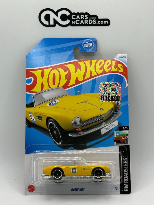 2024 Hot Wheels RLC Factory Sealed HW Roadsters 4/5 BMW 507 Yellow 67/250
