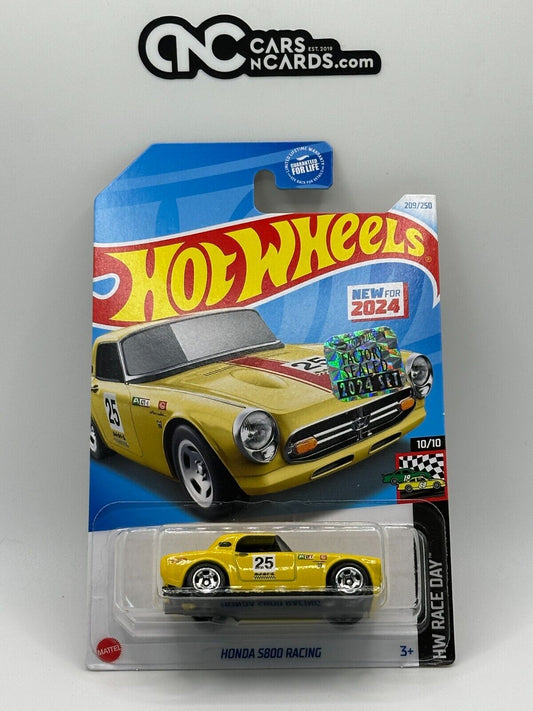2024 Hot Wheels RLC Factory Sealed HW Race Day 10/10 Honda S800 Racing Yellow
