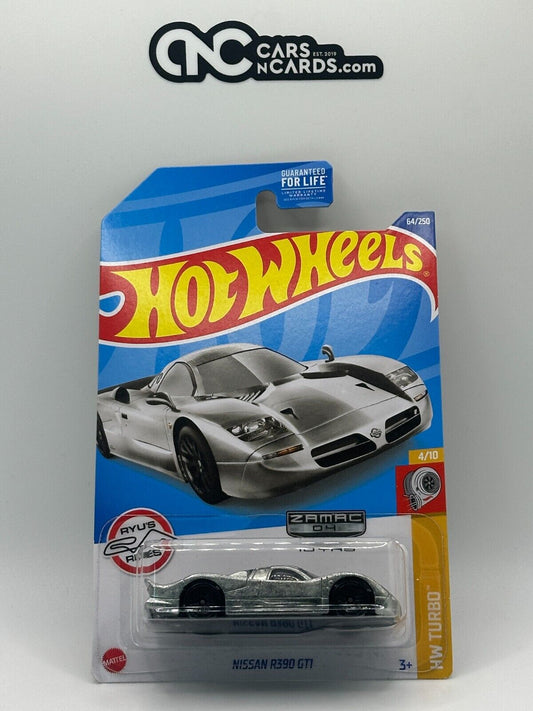 2022 Hot Wheels HW Turbo 4/10 Zamac Nissan R390 GT1
