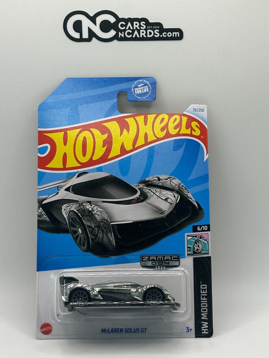 2024 Hot Wheels HW Modified 6/10 Zamac McLaren Solus GT