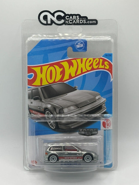 2023 Hot Wheels HW J-Imports 7/10 Zamac '90 Honda Civic EF With Protector