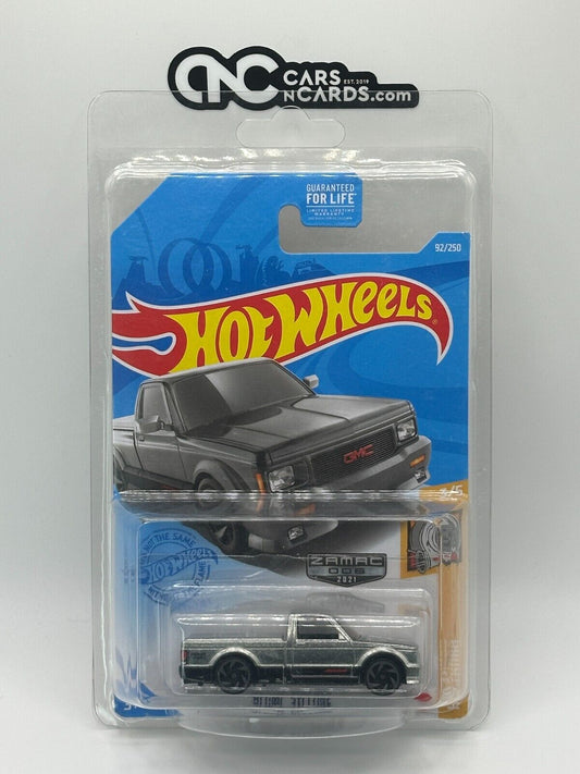 2021 Hot Wheels HW Turbo 3/5 Zamac GMC Syclone With Protector