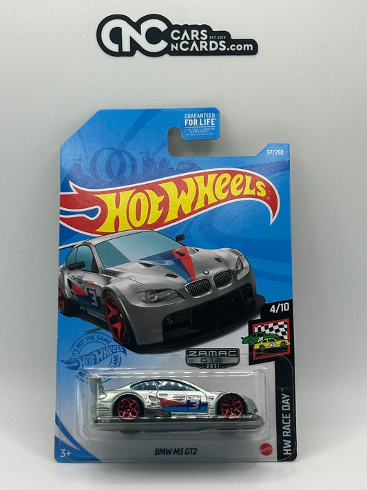2021 Hot Wheels HW Race Day 4/10 Zamac BMW M3 GT2
