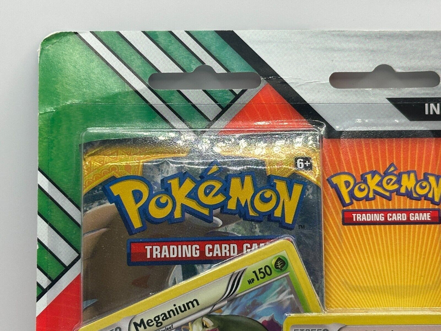 2017 Pokemon TCG Promo Blister Double Booster Meganium, Typhlosion, Feraligatr