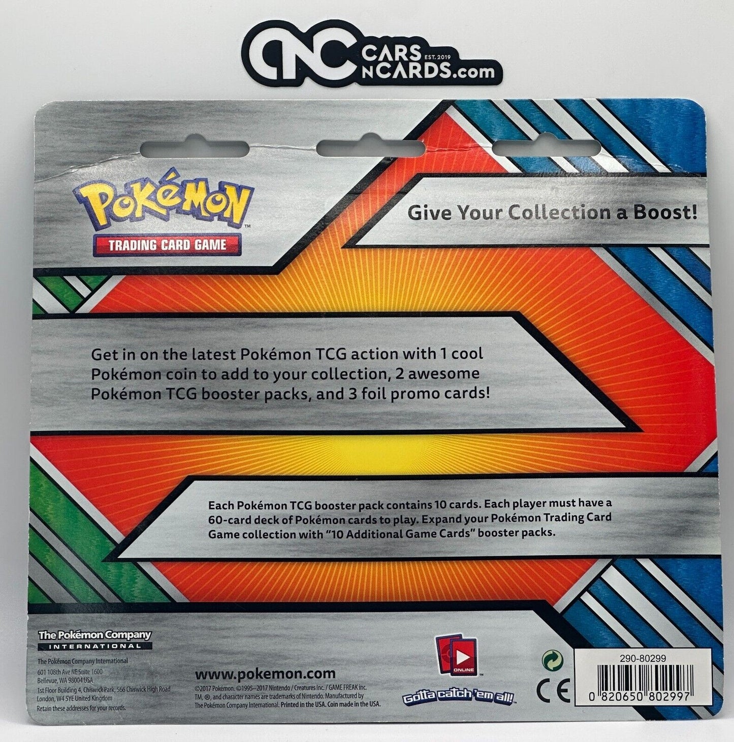 2017 Pokemon TCG Promo Blister Double Booster Meganium, Typhlosion, Feraligatr