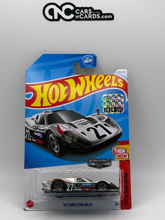 2024 Hot Wheels RLC Factory Sealed Zamac '67 Ford GT40 Mk.IV (Soft Corners)