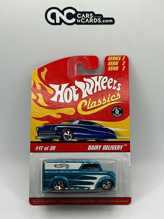 2006 Hot Wheels Classics Series 2 #17/30 Turquoise Dairy Delivery Red Line