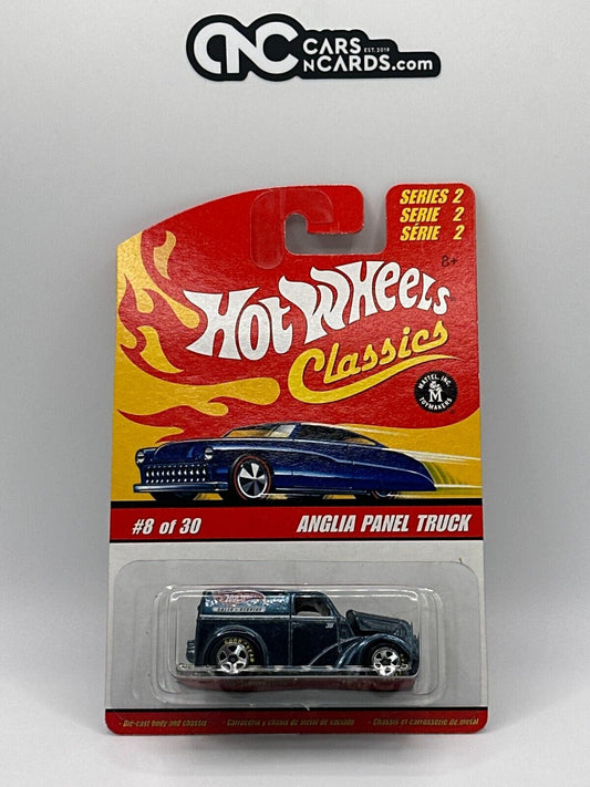2006 Hot Wheels Classics Series 2 #8/30 Blue Anglia Panel Truck Goodyear