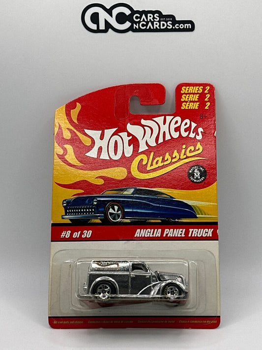 2006 Hot Wheels Classics Series 2 #8/30 Chrome Anglia Panel Truck Goodyear