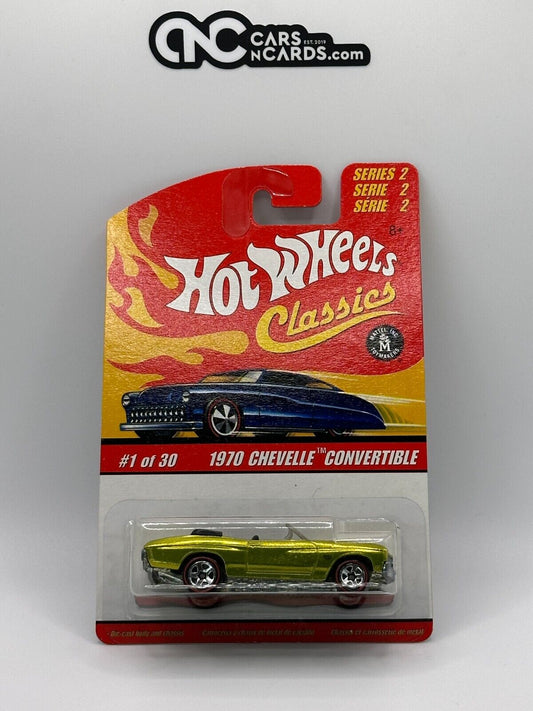 2006 Hot Wheels Classics Series 2 #1/30 Antifreeze 1970 Chevelle Convertible