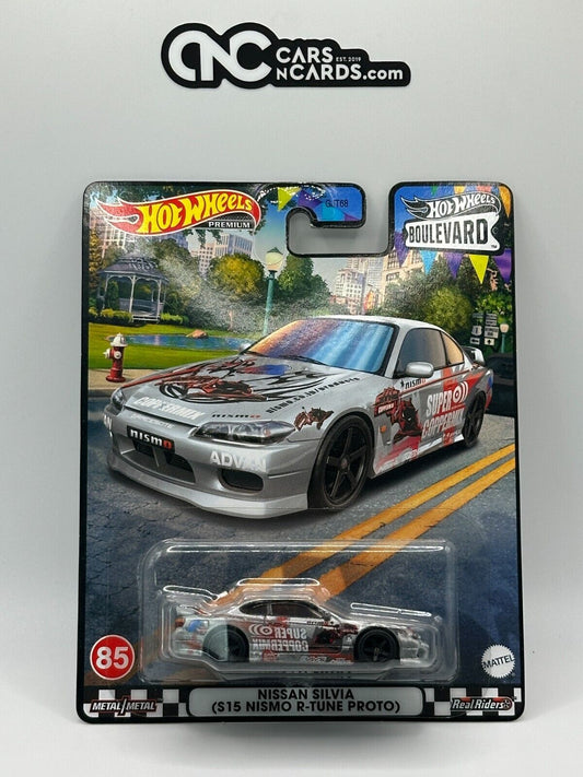 2023 Hot Wheels Premium Boulevard #85 Nissan Silvia (S15 Nismo R-Tune Proto)