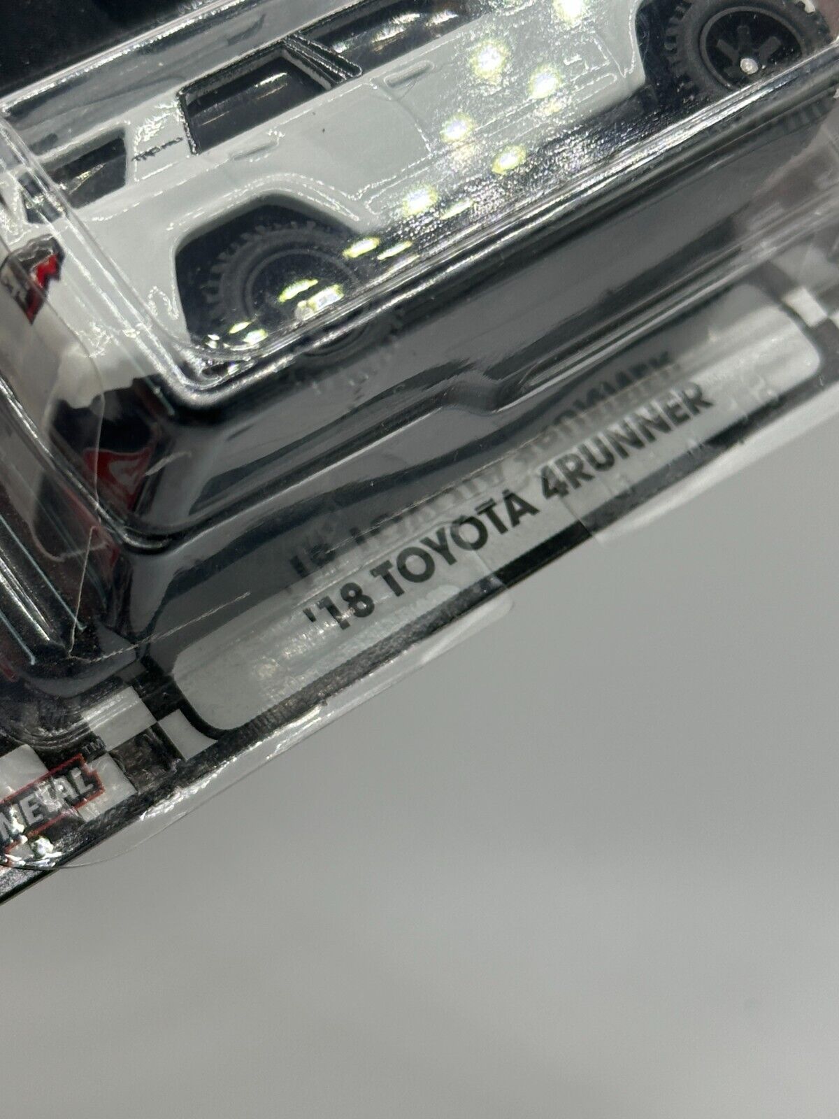 2021 Hot Wheels Premium Boulevard #36 '18 Toyota 4Runner White With Protector