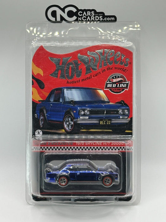 2022 Hot Wheels RLC Club Car 1972 Nissan Skyline H/T 2000GT-R No Pin or Patch