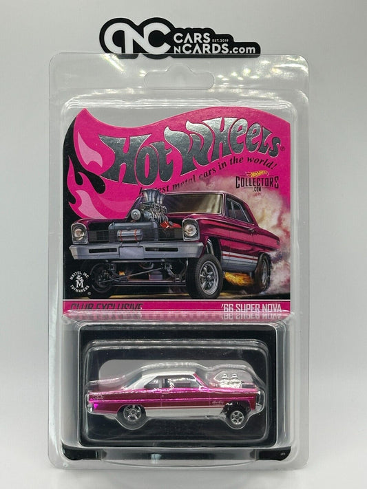 2021 Hot Wheels RLC '66 Super Nova Pink With Protector