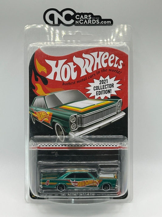 2021 Hot Wheels RLC Collector Edition Mail In '65 Ford Galaxie With Protector
