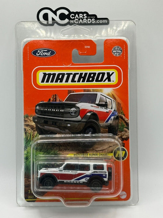 2022 Matchbox Super Chase 2021 Ford Bronco With Protector