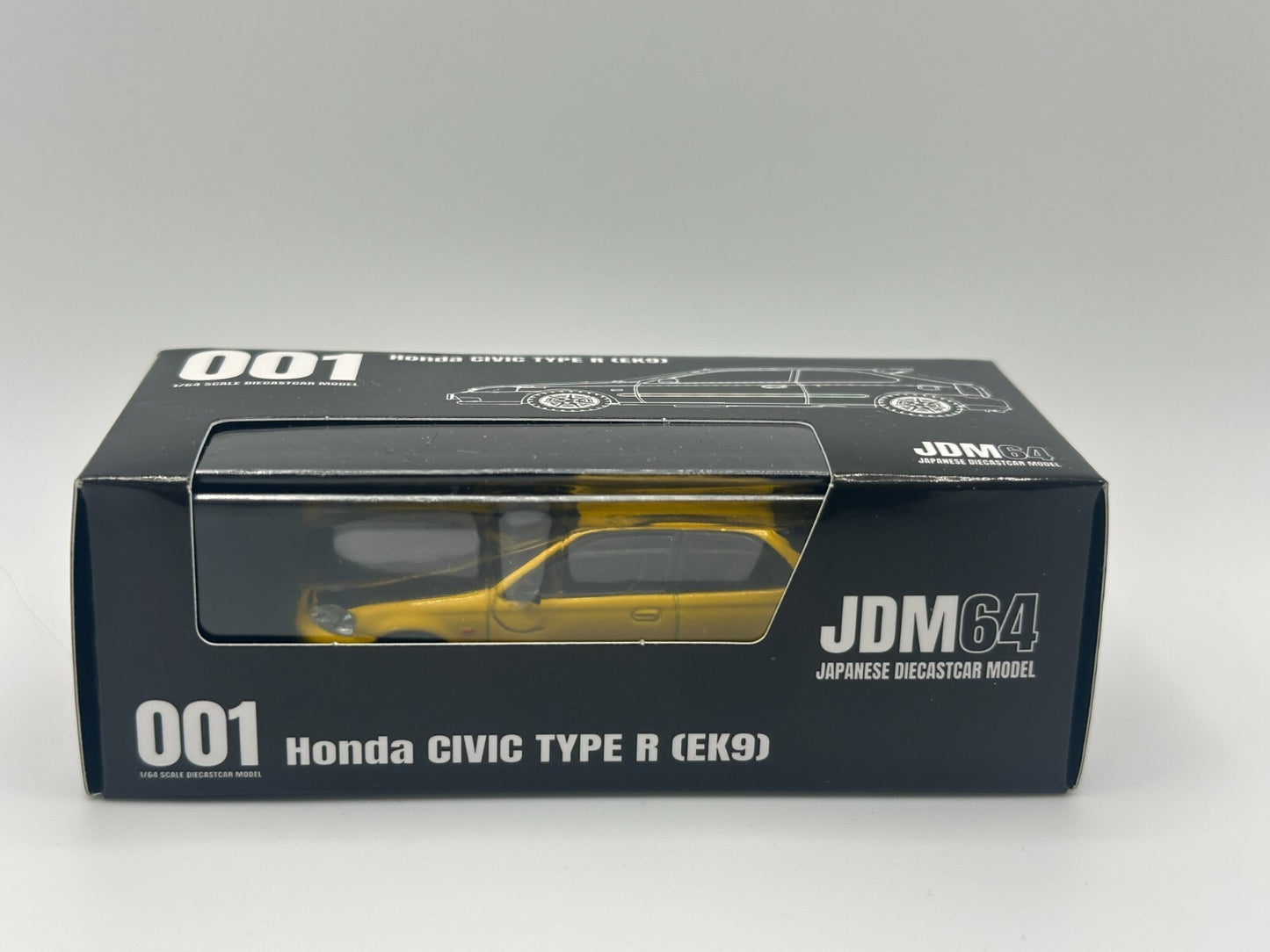 Hobby Japan JDM64 001 Honda Civic TYPE R (EK9) Yellow