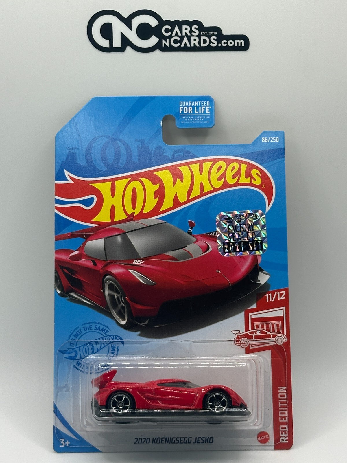 2021 Hot Wheels RLC Factory Sealed Red Edition 11/12 2020 Koenigsegg Jesko