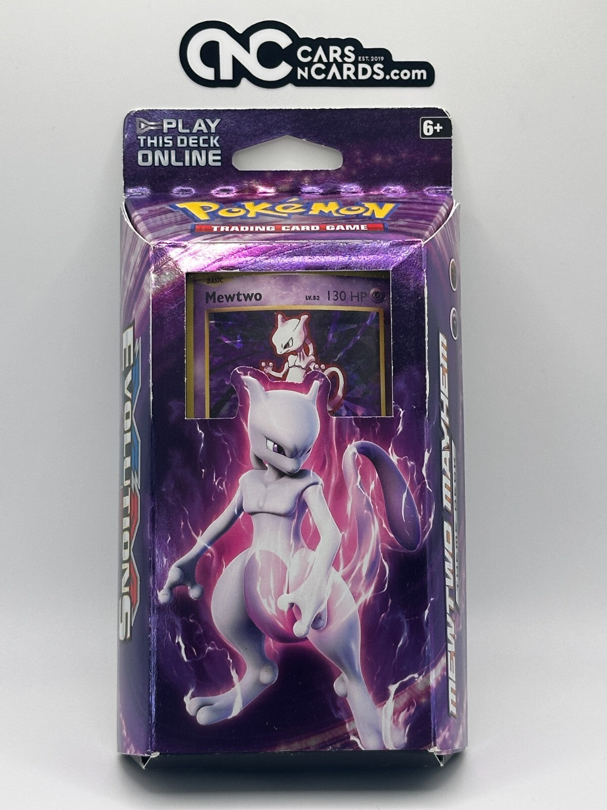 Pokémon TCG XY Evolutions Mewtwo Mayhem Theme Deck