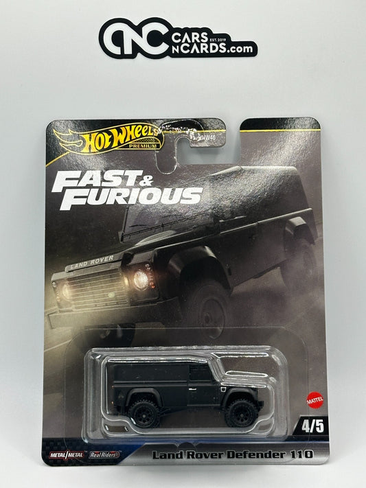 2025 Hot Wheels Premium Fast & Furious 4/5 Land Rover Defender 110