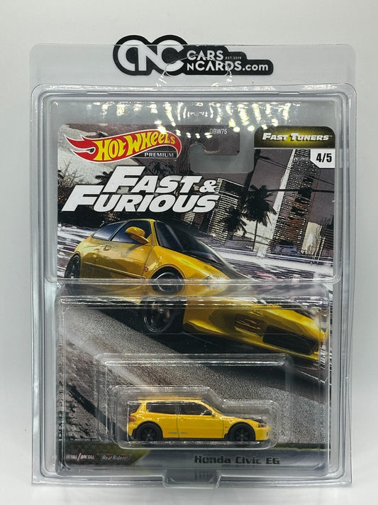 2019 Hot Wheels Premium Fast & Furious Fast Tuners 4/5 Honda Civic EG